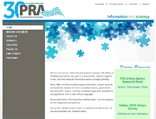 Tablet Screenshot of pra.ca